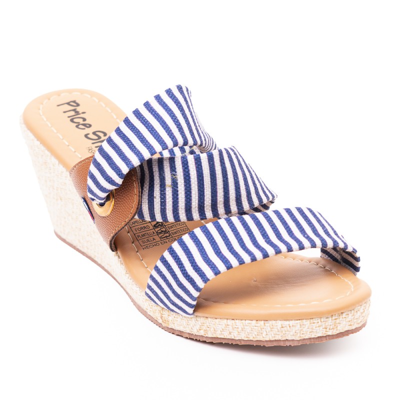 Price Shoes Plataformas para Mujer 692A140AZUL