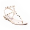 Price Shoes Sandalia Plana Para Mujer 482BK04ORO