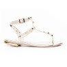 Price Shoes Sandalia Plana Para Mujer 482BK04ORO