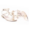 Price Shoes Sandalia Plana Para Mujer 482BK04ORO
