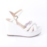 Priceshoes Plataformas Moda Mujeres 882YULICABLANCO