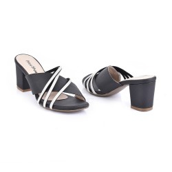 Price Shoes Tacon bajo Elegante Mujer 962CR86NEGRO