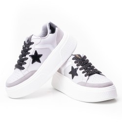 Price Shoes Tenis Moda para Mujer 632016GRIS