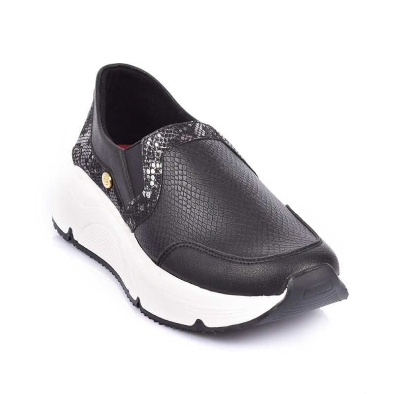 Price Shoes Tenis Moda Mujeres 282M473NEGRO