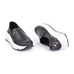 Price Shoes Tenis Moda Mujeres 282M473NEGRO