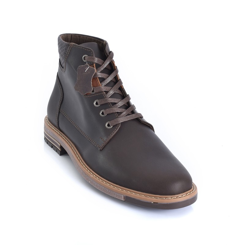 Sky Walk Botas Cuero Hombres 6631112023-1CAFE