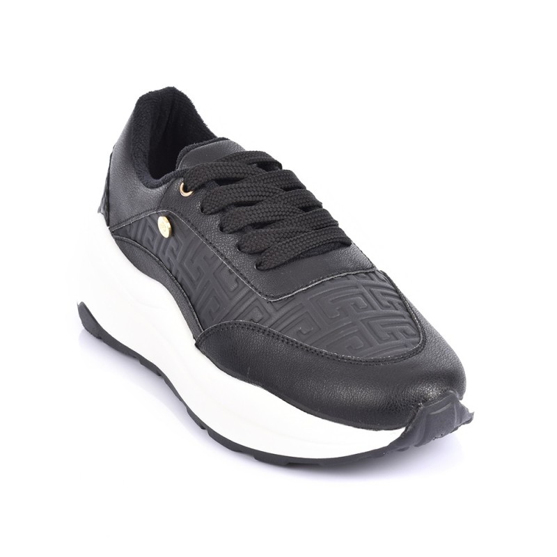 Price Shoes Tenis Moda Mujeres 282M464NEGRO