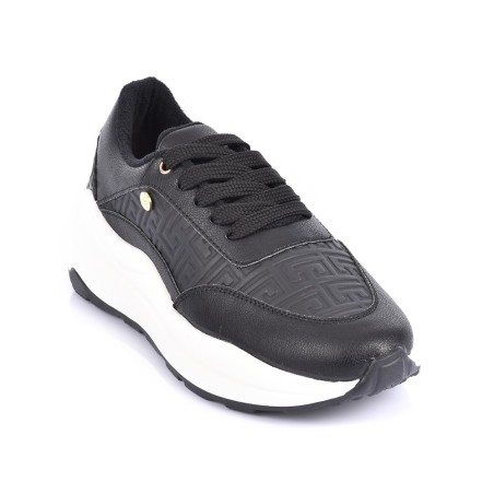 Price Shoes Tenis Moda Mujeres 282M464NEGRO