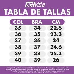 Price Shoes Tenis Para Mujer Actvitta 0224834-102NEGRO