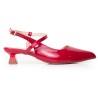 Price Shoes Tacon Bajo para Mujer 4822506ROJO