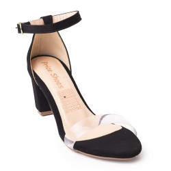 Price Shoes Tacones Moda para Mujer 952J-02NEGRO