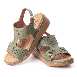 Price Shoes Sandalias Confort para Mujer 6925456OLIVA