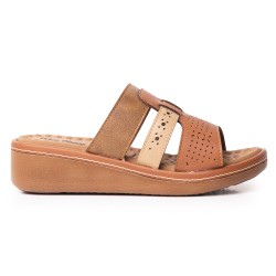 Price Shoes Sandalias Confort para Mujer 6925087TIERRA