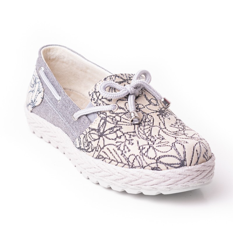 Priceshoes Zapatos Casual tipo mocasin para Mujer 452200GRIS