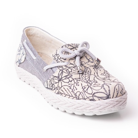 Priceshoes Zapatos Casual tipo mocasin para Mujer 452200GRIS