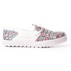 Priceshoes Zapatos Casual tipo mocasin para Mujer 452200BLANCO