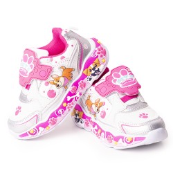 Price Shoes Tenis Infantiles con Luces para Niñas 204NAGR25-OOBLANCO