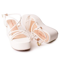 Price Shoes Plataforma para Mujer 9521258TALCO