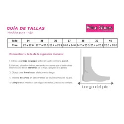 Price Shoes Plataforma para Mujer 9521258TALCO