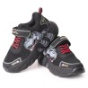 Price Shoes Tenis Infantiles con Luces para Niños 204NOGR25-DDNEGRO