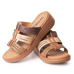 Price Shoes Sandalias Confort para Mujer 6925198TIERRA