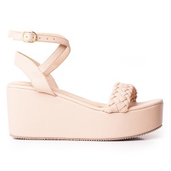 Price Shoes Plataforma para Mujer 9521255NUDE