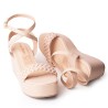 Price Shoes Plataforma para Mujer 9521255NUDE