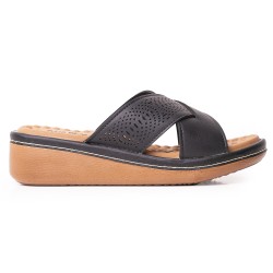 Price Shoes Sandalias Confort para Mujer 6925281NEGRO
