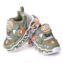 Price Shoes Tenis Infantiles con Luces para Niños 204GKNOGR25-SVERDE