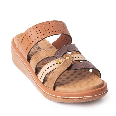 Price Shoes Sandalias Confort para Mujer 6925173TIERRA