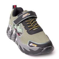 Price Shoes Tenis Infantiles con Luces para Niños 204GKNOGR25-DVERDE