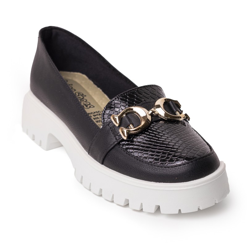 Price Shoes Mocasines Casuales para Mujer 252A20NEGRO