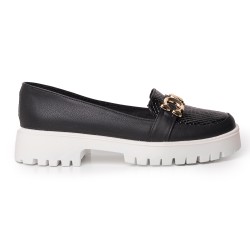 Price Shoes Mocasines Casuales para Mujer 252A20NEGRO