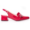 Price Shoes Tacon Bajo para Mujer 9721221ROJO