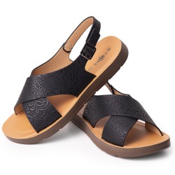 Price Shoes Sandalia Confort para Mujer 6223T8264-31NEGRO