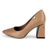 Price Shoes Tacon ejecutivo para Mujer 622989021-1NUDE
