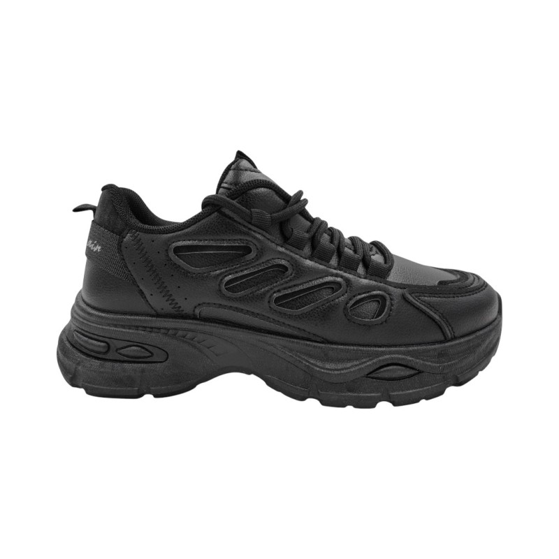 Price Shoes Tenis Moda para Mujer 942OLIVIA-S2NEGRO