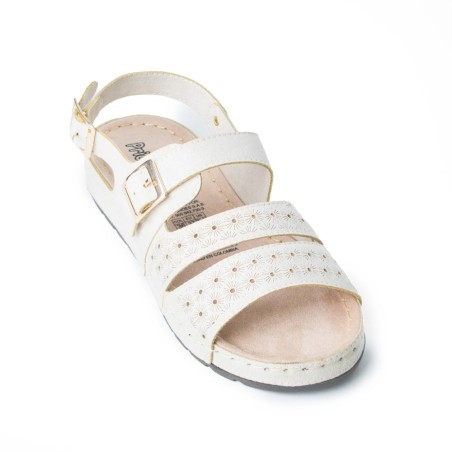 Price shoes Sandalia Plana Mujer 162533BEIGE