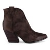 Price shoes Bota Botin texana Mujer 62271271CAFE