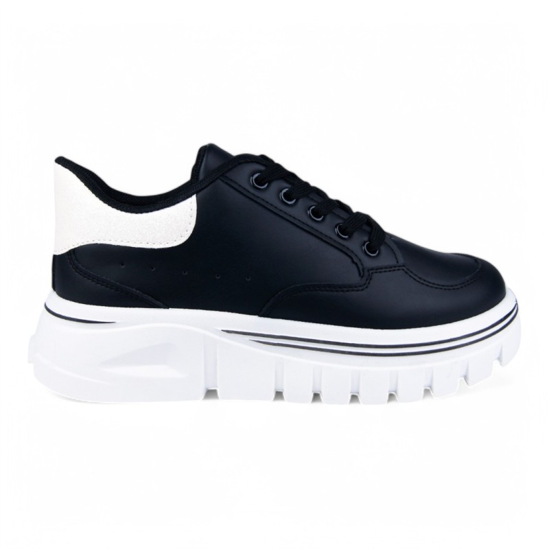 Price Shoes Tenis Moda Mujer 622KAN1012NEGRO