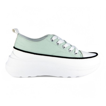 Price Shoes Tenis Moda Mujer 622A99F6005VERDE