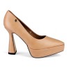 Price Shoes Tacón puntudo para mujer 6226A059NUDE