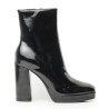 Price Shoes Botín de Tacón Alto en Charol 622EPT885469NEGRO