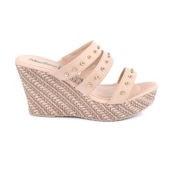 Price shoes Plataforma Moda Casual Mujeres 182LA422NUDE