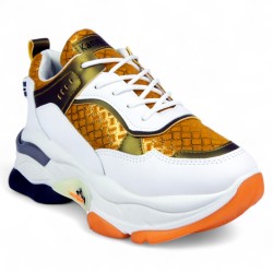 Price Shoes Tenis Moda Mujer 622F4AMARILLO