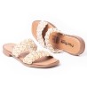 Price Shoes Sandalia Plana Mujer 692T101CAMEL