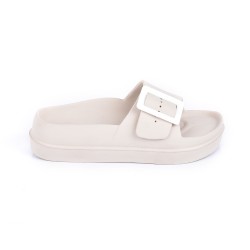 Price Shoes Sandalia Plana Mujeres 922213BEIGE