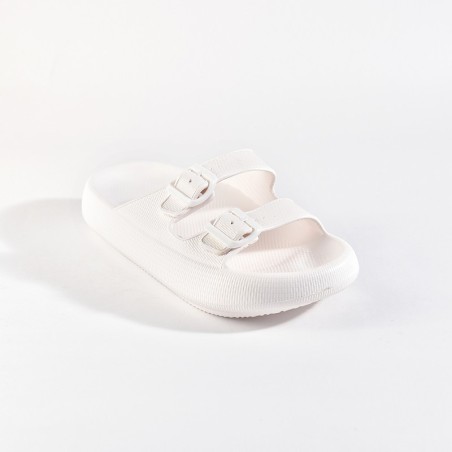 Priceshoes Sandalias Confort Mujeres 922Se405Blanco