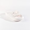 Priceshoes Sandalias Confort Mujeres 922Se405Blanco