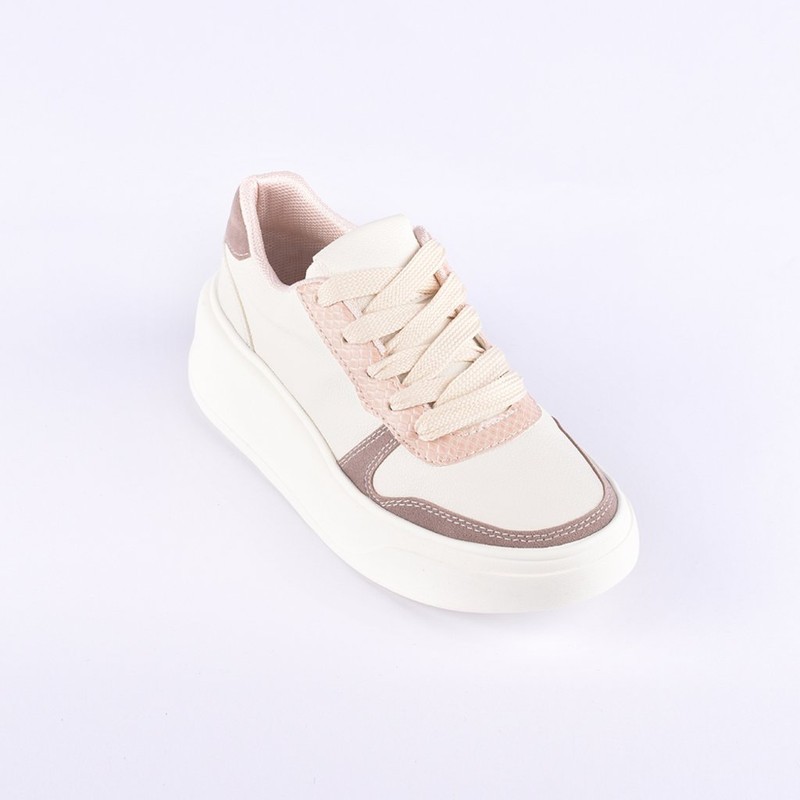 Priceshoes Tenis Moda Mujeres 962Camerunbeige